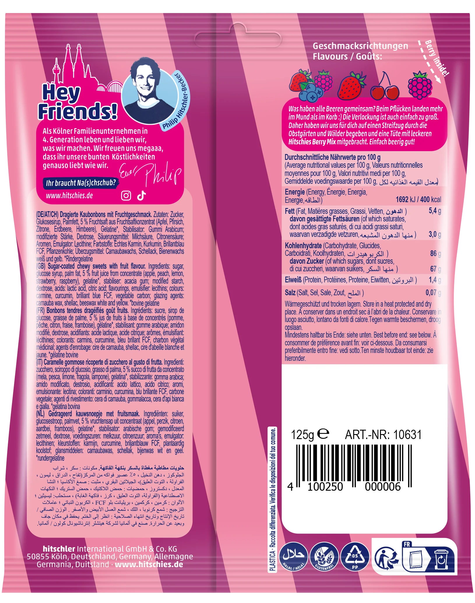 Hitschies Berry Mix 20 x 125g