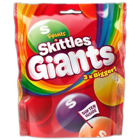 Skittles Giant 3x Bigger 15 x 132g