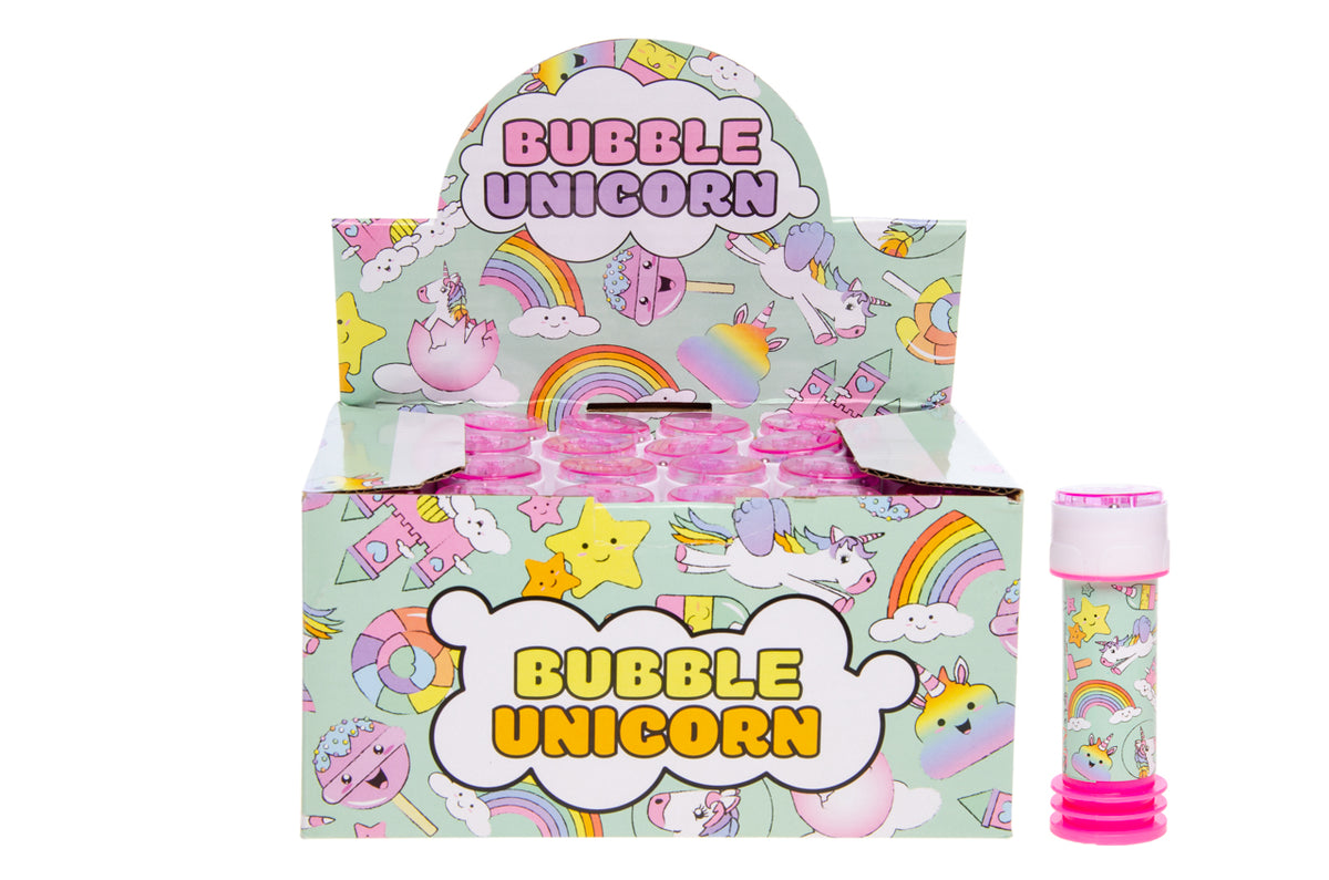 Seifenblasen BubbleUnicorn Einhorn 24 x 30ml