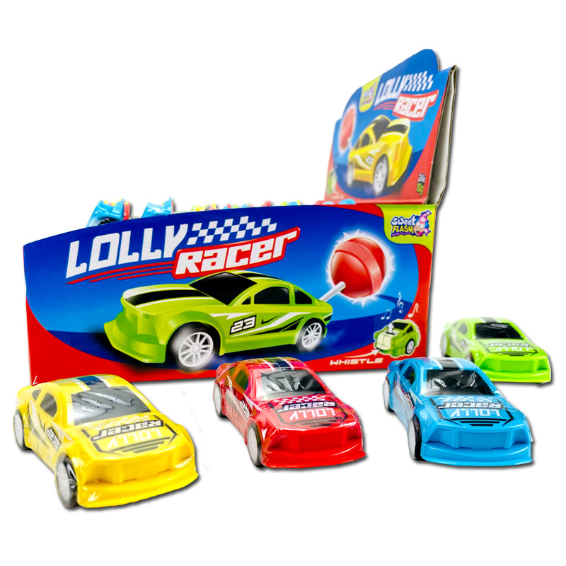 Sweet Flash Lolly Racer 24stk x 10g