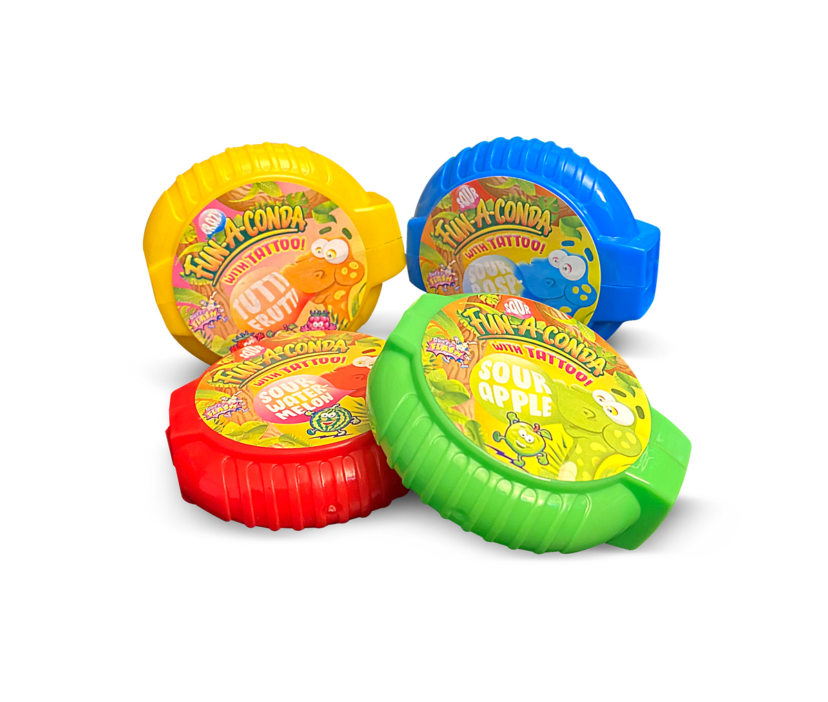 Sweet Flash Crazy Fun-a-Conda with tattoo 30stk