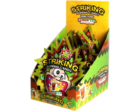 Striking - Popping Candy Lemon Tea Display 12 x 15g