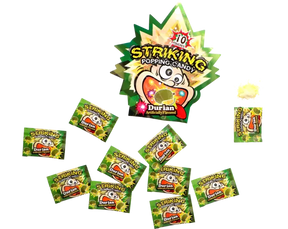 Striking - Popping Candy Durian Display 12 x 15g