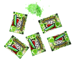 Striking - Popping Candy Green Apple Strip 12 x 30g