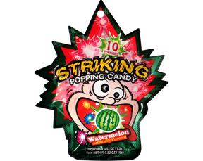 Striking - Popping Candy Watermelon Display 12 x 15g