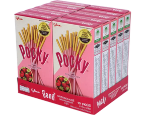 Glico - Pocky - Strawberry 10 x 43g