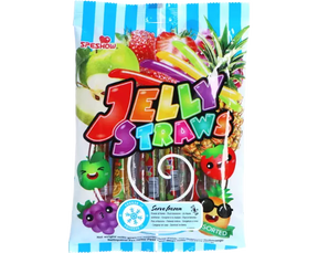 Speshow - Assorted Jelly Straws in Bag 30 x 300g