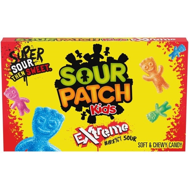 Sour Patch Kids Extreme Theater Box 12 x 99g