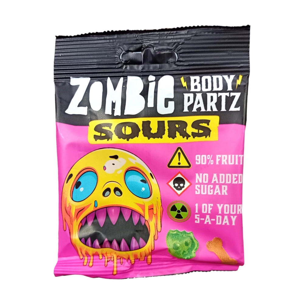 Zombie - Sours Body Partz - 12 x 35g