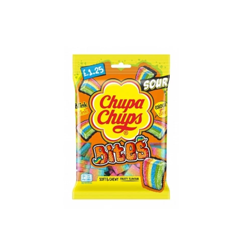 Chupa Chups - Mini Sour Bites- 12 x 120g