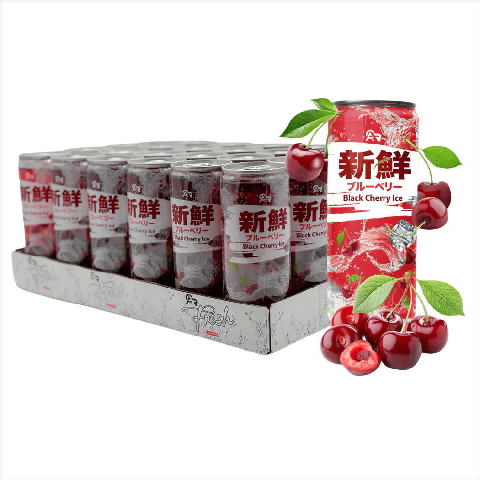 ACRF Asian StyleFresh Black Cherry Ice 24 x 330ml DPG