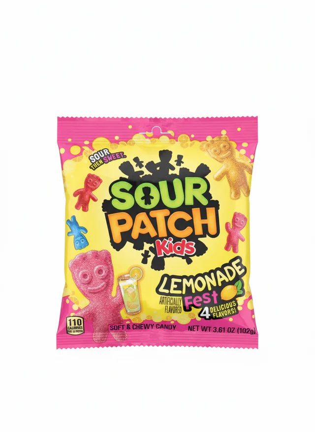 Sour Patch Kids - Lemonade Fest - Tüte - 24 x 102g