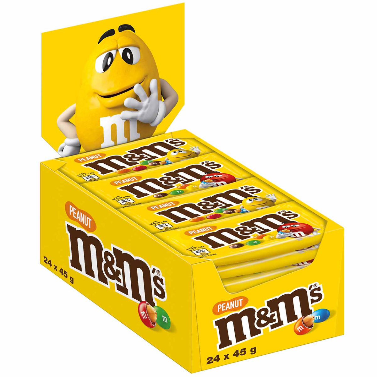 M&M'S Peanut 24 x 45g