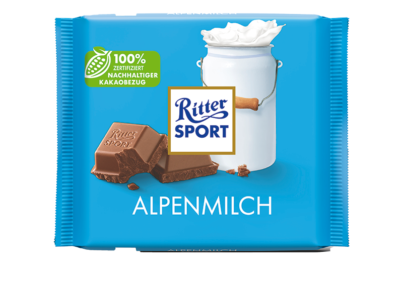 Rittersport Alpenmilch 12 X 100g