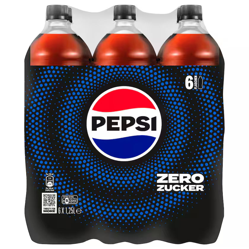 Pepsi Zero 6 x 1,25l