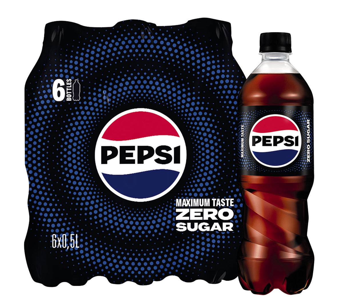 Pepsi Zero PET 6 X 0,5l