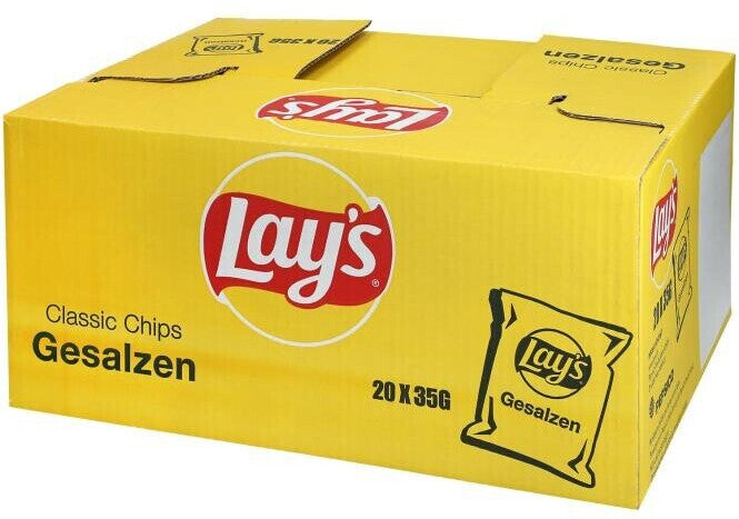 Lay's Gesalzen Mini 20 X 35g