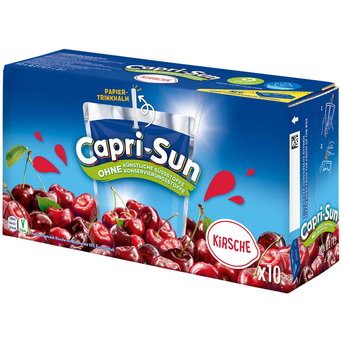 CAPRI SUN KIRSCH 10 x 200ml X 4