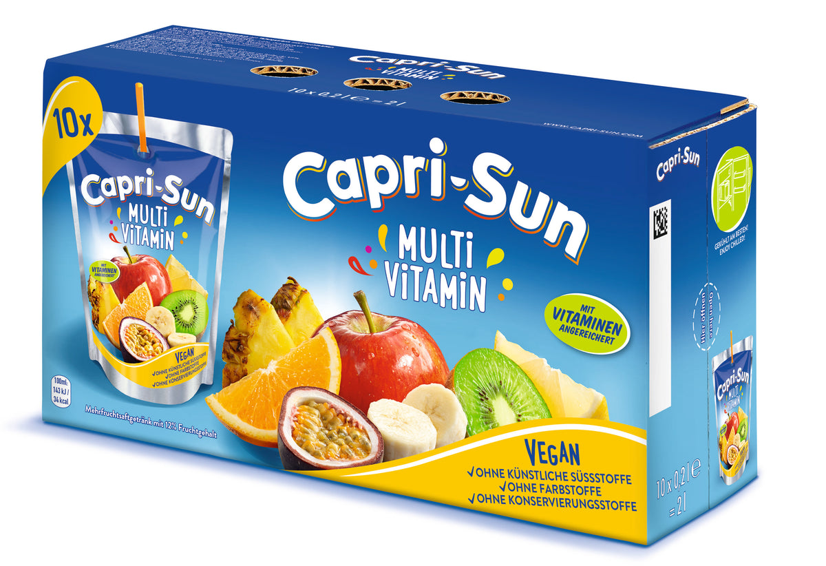 CAPRI SUN MULTIVITAMIN 10 x 200ml X 4