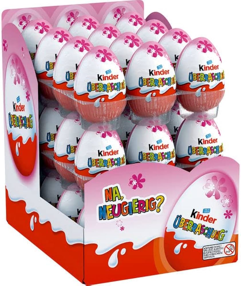 Kinder Überraschungs-Ei  Rosa 36 X 20g
