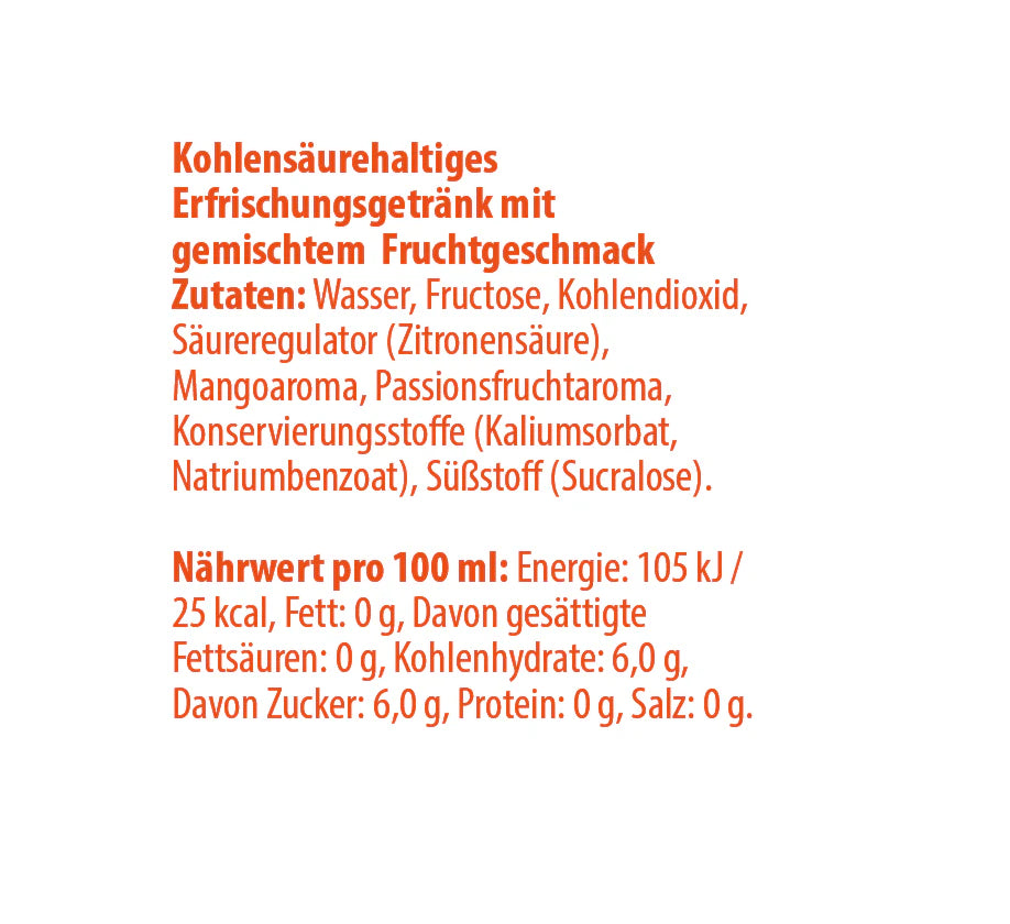 ACR Fresh Mango Sparkling 24 x 330ml DPG
