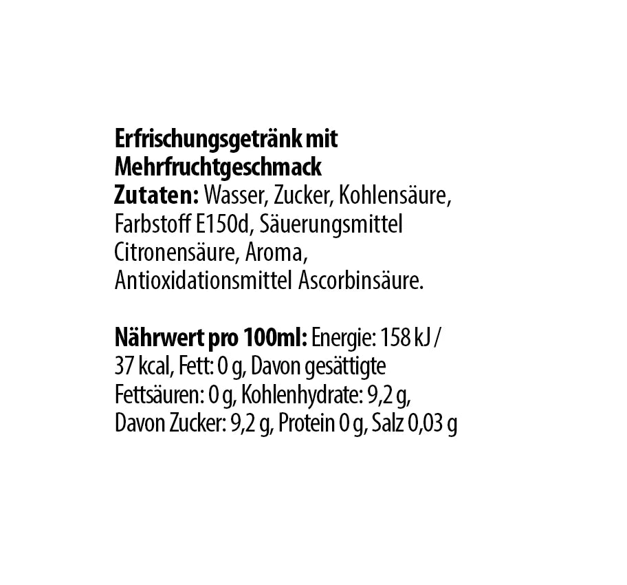 ACR Fresh Black Gazoz Sparkling 24 x330ml DPG