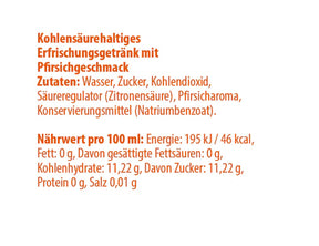 ACR Fresh Peach Sparkling 24 x 330ml DPG
