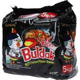 Samyang Buldak Ramen Nudeln Hot Chicken 5 x 140g