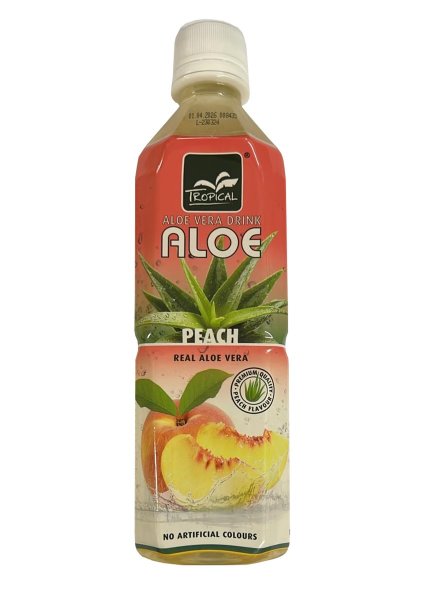 Tropical Aloe Vera Drink Peach 20 x 500ml DPG