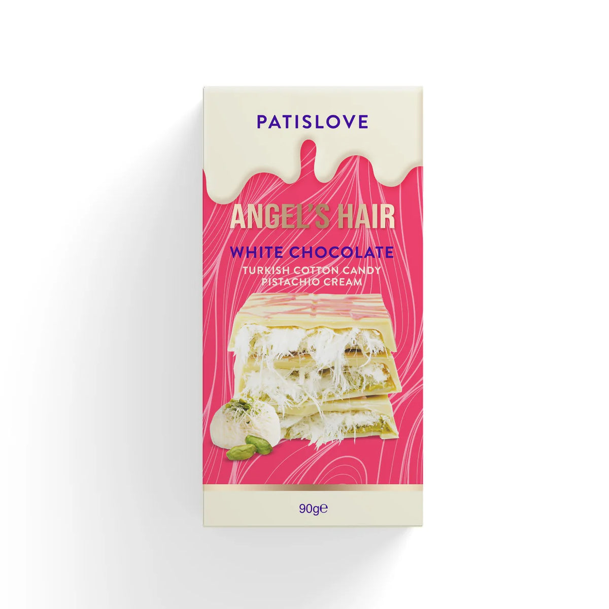 Patislove Angel Hair White Chocolate 10 X 90g