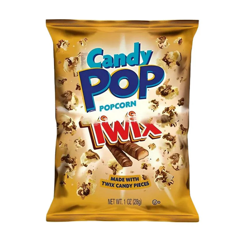 CANDY POP Popcorn Twix 8 x 28G