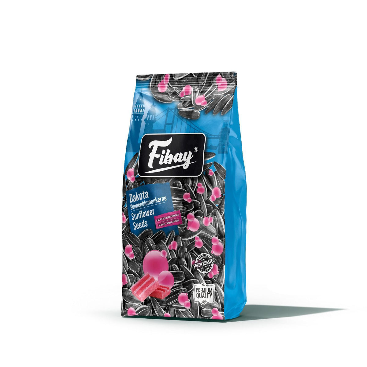 Fibay Dakota XL Sonnenblumenkerne Bubble Gum 16 x 140g