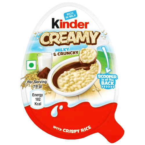 Kinder Creamy Milky & Crunchy 24 x 19g