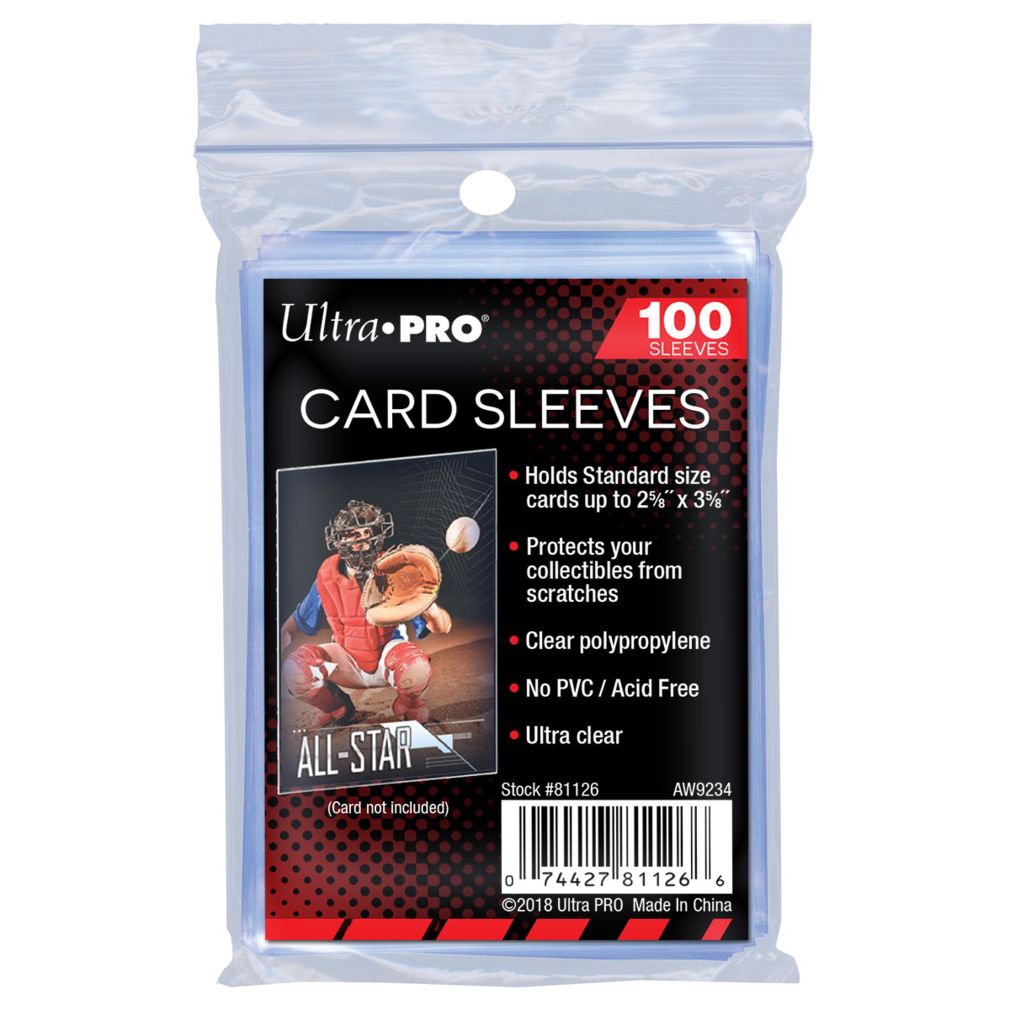 Ultra Pro - Soft Sleeves (100er Packung) 1x Packung  (100 Sleeves)