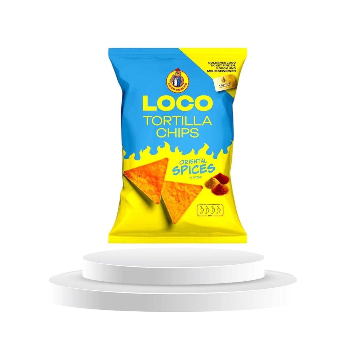 Loco Tortilla Chip Oriental Spices 12 X 100g