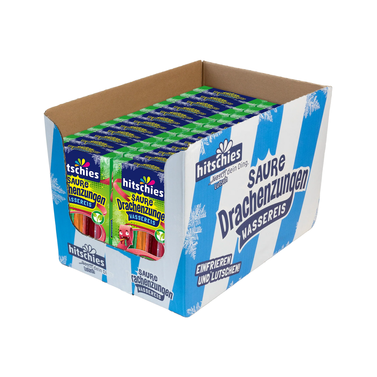 Saure Drachenzungen Wassereis 24 X 400ml