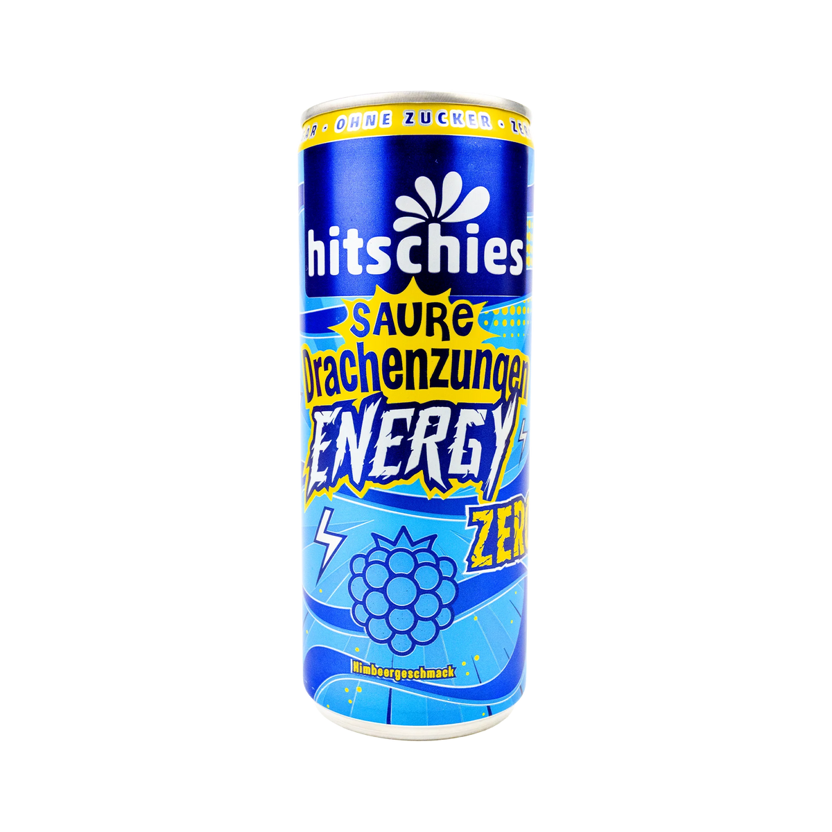 Hitschies saure Drachenzungen Energy Zero Blau 24 X 250 ml