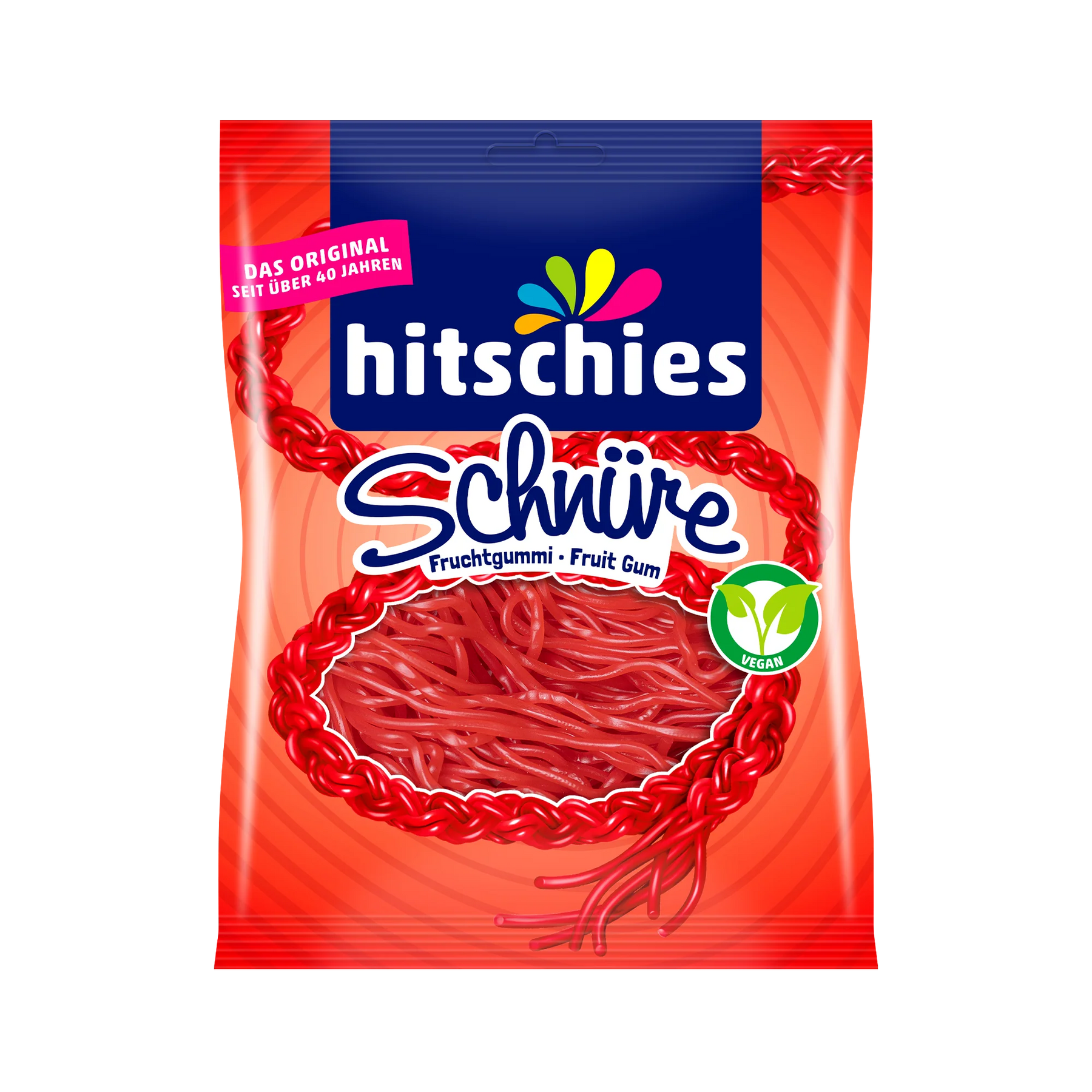 Hitschies Schnüre Erdbeere 15 x 125g