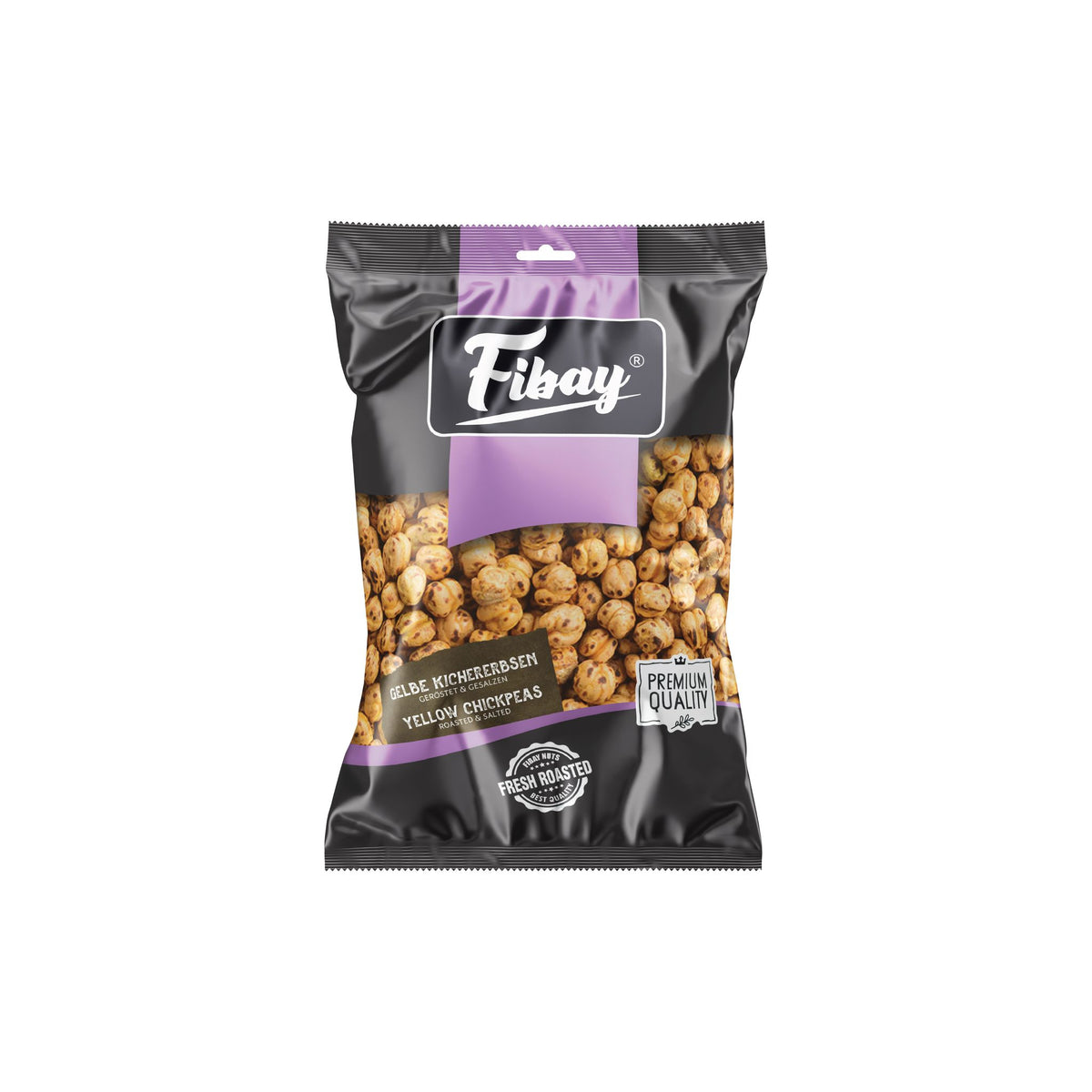 Fibay gelbe Kichererbsen ( Geröstet ) 16 x 130g