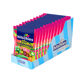 Hitschies Saure Drachenzungen brizzl Bälle 12 x 100g