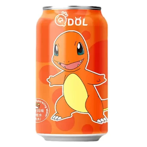 QDOL Pokemon Glumanda Lychee sparkling water 24 x 330ml DPG