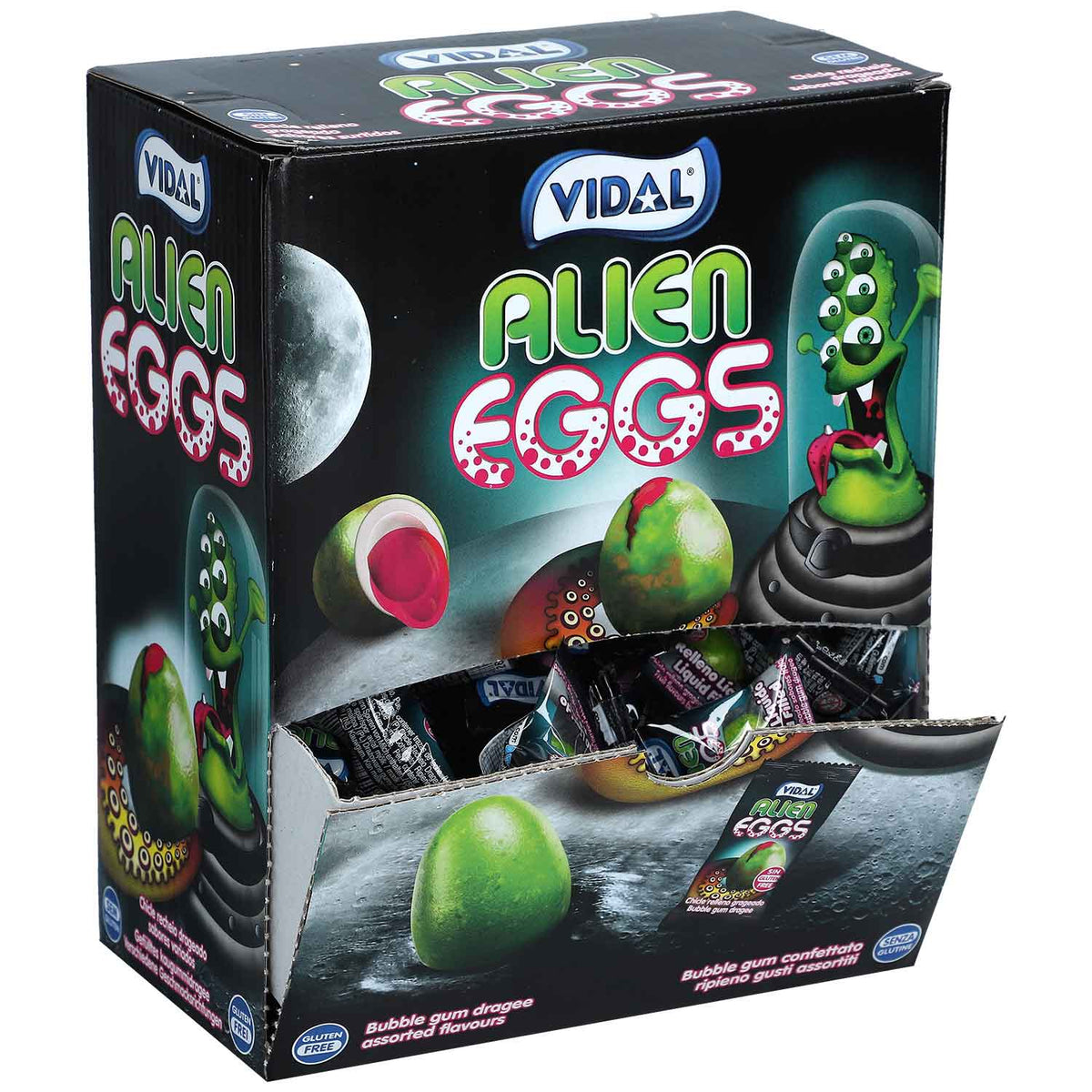 Vidal Alien Eggs 200stk