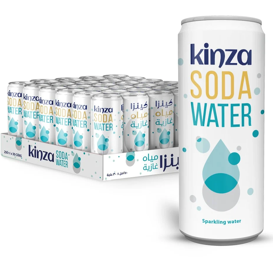 Kinza - Soda Water 30 x 250ml DPG