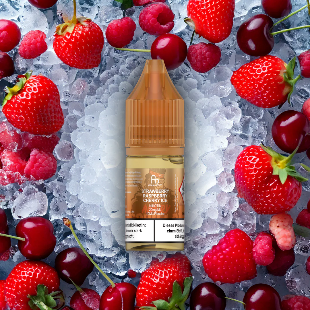 RandM Tornado 7000 - 10mg - Strawberry Raspberry Cherry Ice 10stk