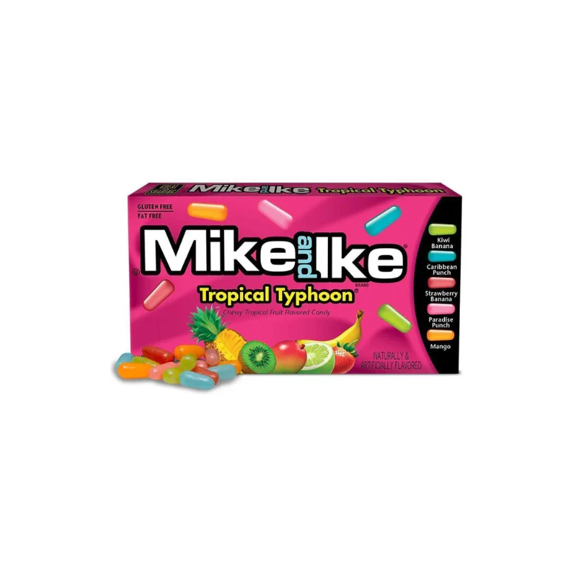 Mike & Ike Tropical Typhoon Theater Box 12 x 120gr