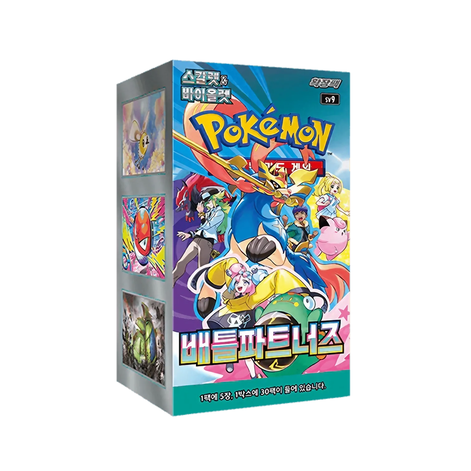 Pokémon TCG - Battle Partners sv09 30 Booster Display - Koreanisch