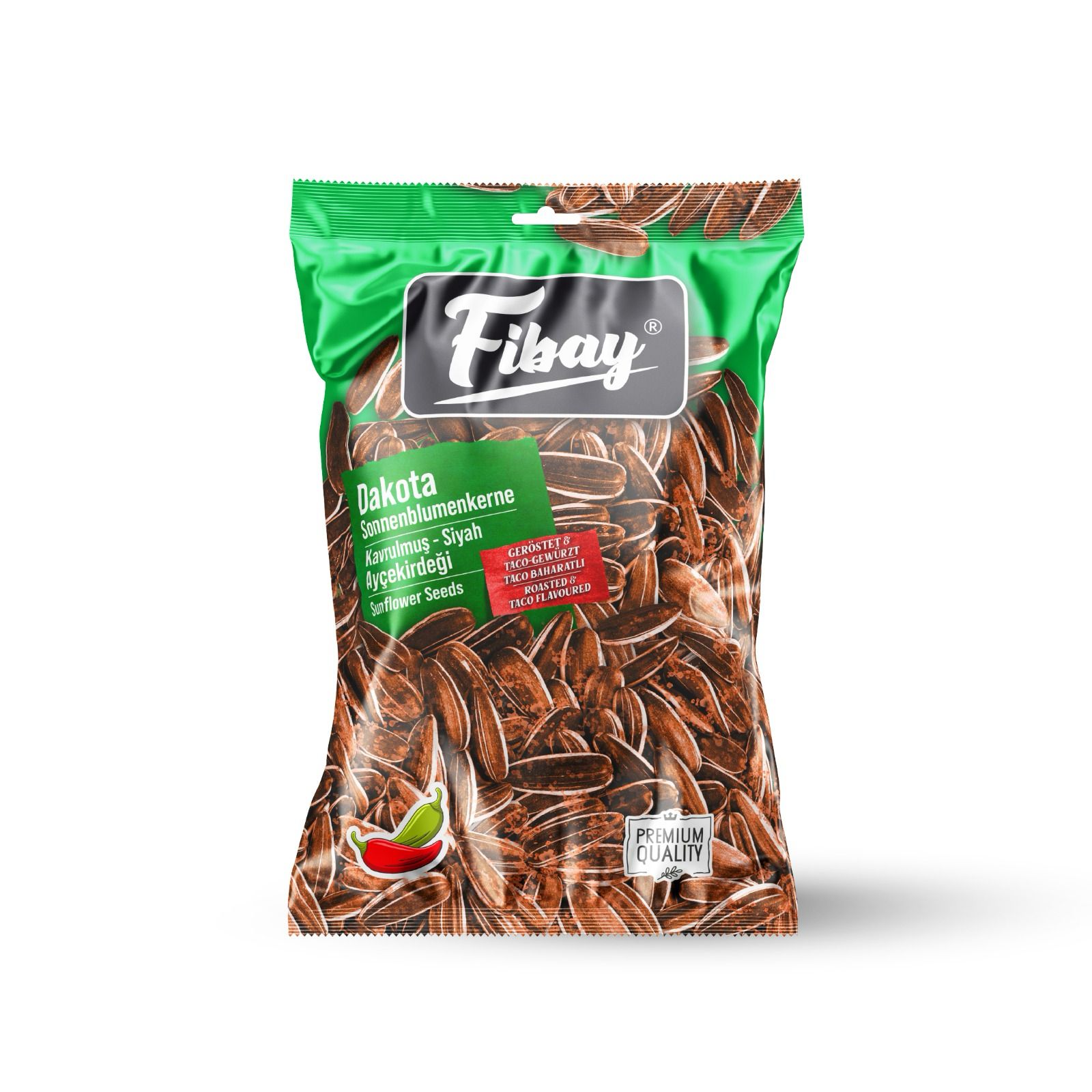 Fibay Dakota Sonnenblumenkerne Taco Paprika 36 x 140g