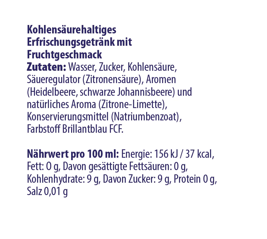 ACR Mystery Durstlöscher - Blueberry Ice 12 X 500ml