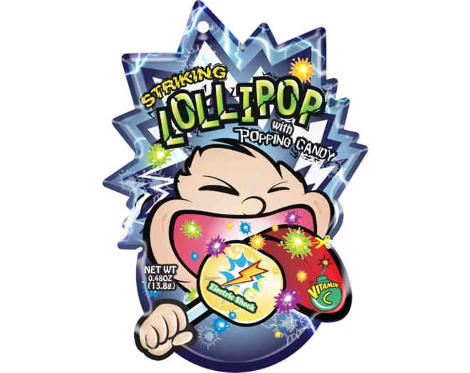 Striking - Lollipop Popping Candy Electric Shock Strip 12 x 13.8g