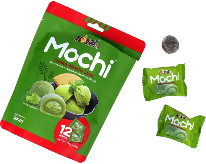 Royal Family | Mochi - Creamy Matcha Latte | 12x180g